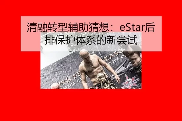 清融转型辅助猜想：eStar后排保护体系的新尝试